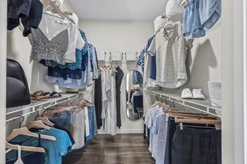 Oversized closets